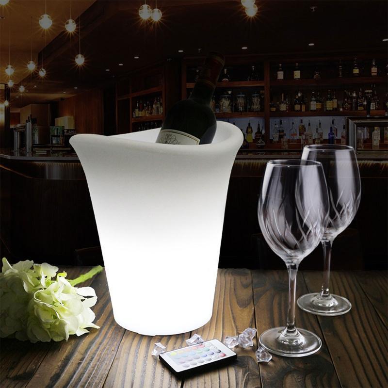 Durable Versatile Ice Bucket Large Ice Buckets Wine Coolers Round Colorful