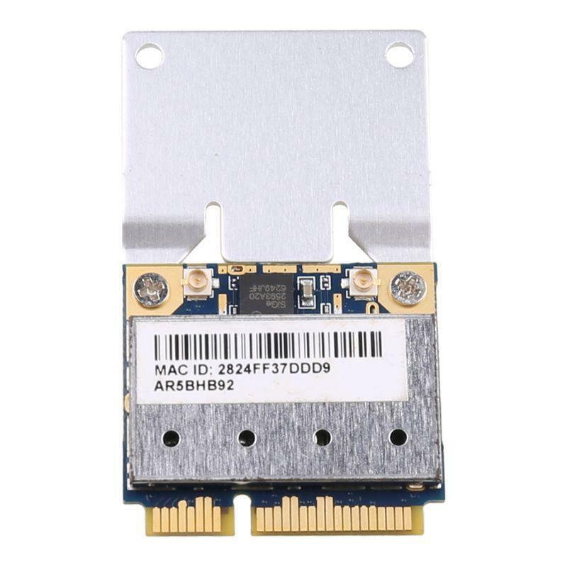 AR9280 AR5BHB92 Dual-Band 2.4/5GHz 802.11a/b/g/n 300Mbp Wireless Mini PCI-E Card