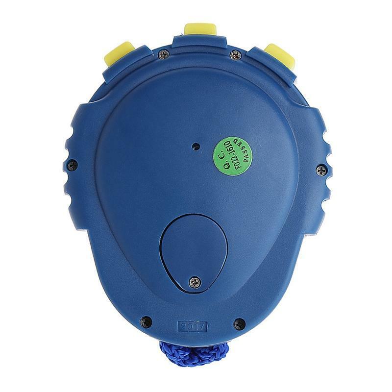 Handheld Digital LCD Sports Stopwatch Chronograph Counter Timer w/Strap