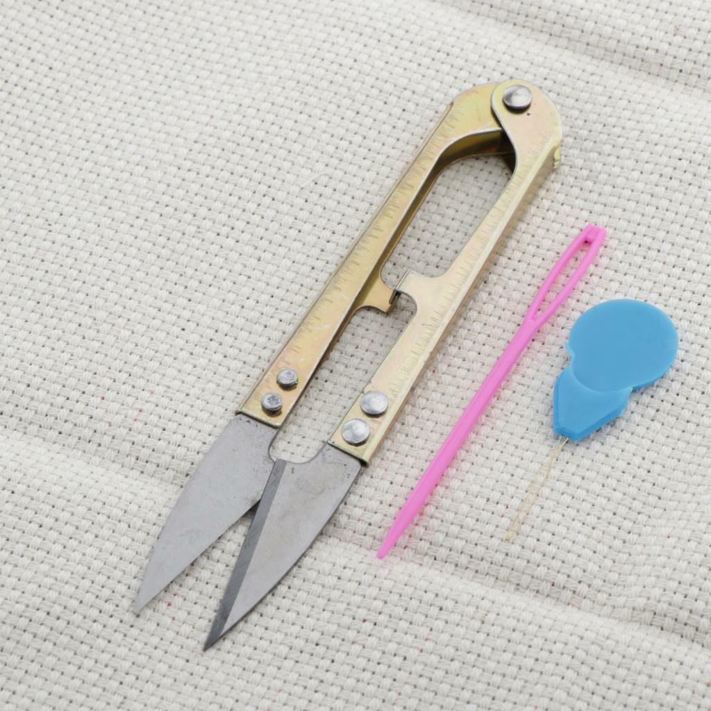 1 Set Punch Needle Kits with  Tools for  Landscape Scenery