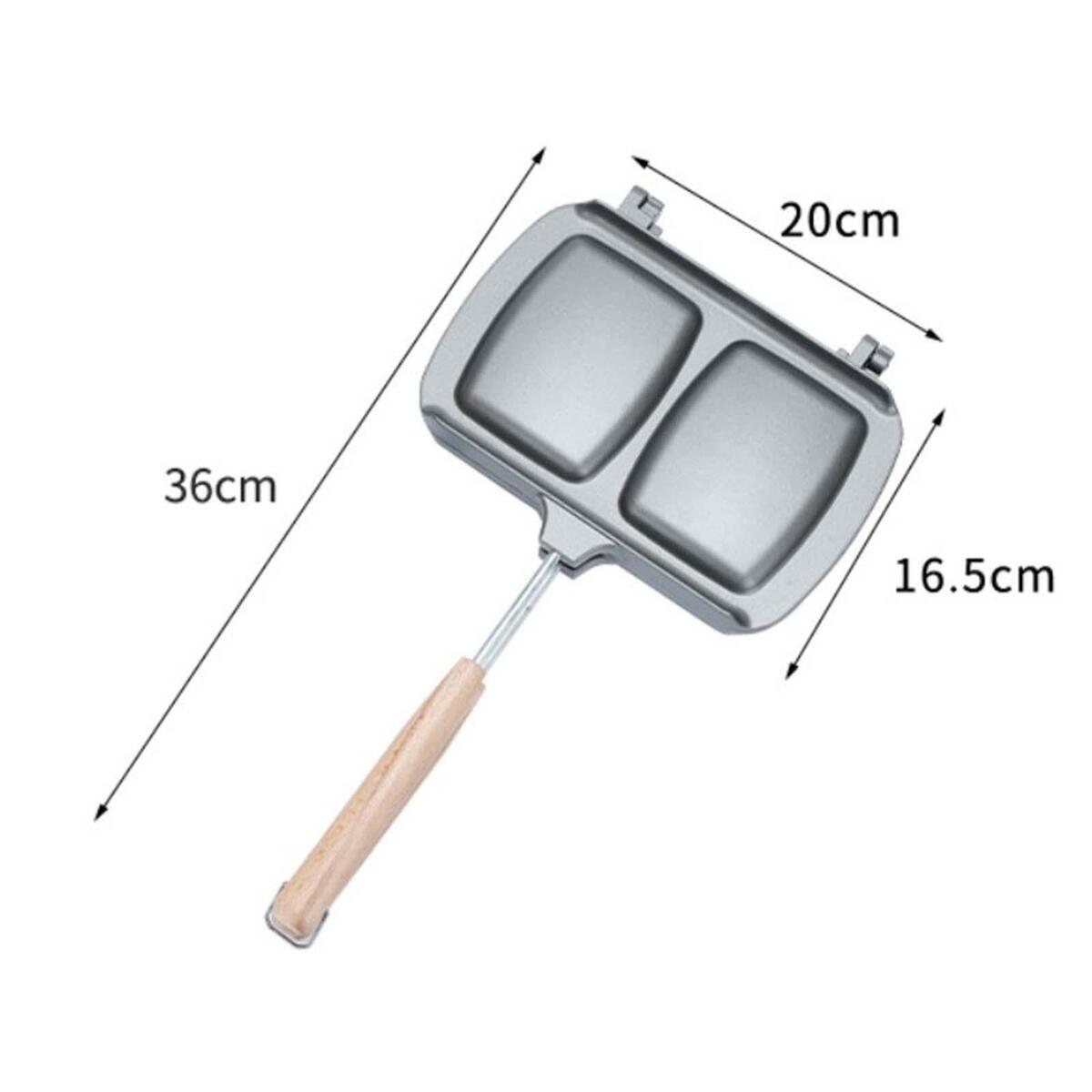 Bread Toast Maker with Heat Resistant Handles for Indoors and Outdoors