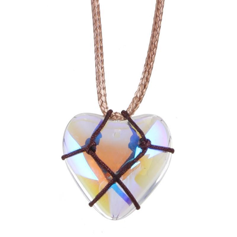 Diamond Castle Heart Necklace Female Trendy Temperament Niche Net Red Jewelry