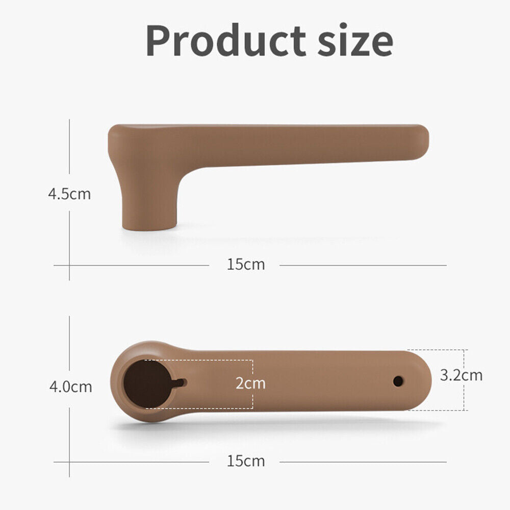 Static-free Household Wall Protector Silicone Handle Sleeve Door Knob Cover