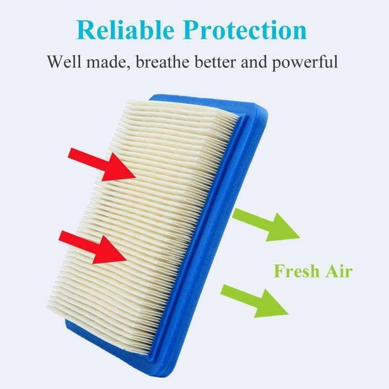 Fuel Filter 10 Pcs Air Filters Air Cleaning Tools in Lawn Mowers for Home Use