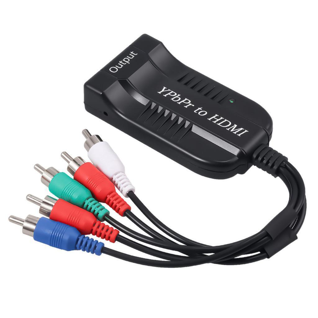 YPbPr to HDMI Component to HDMI Adapter Cable 5RCA RGB YPbPr to HDMI Converter