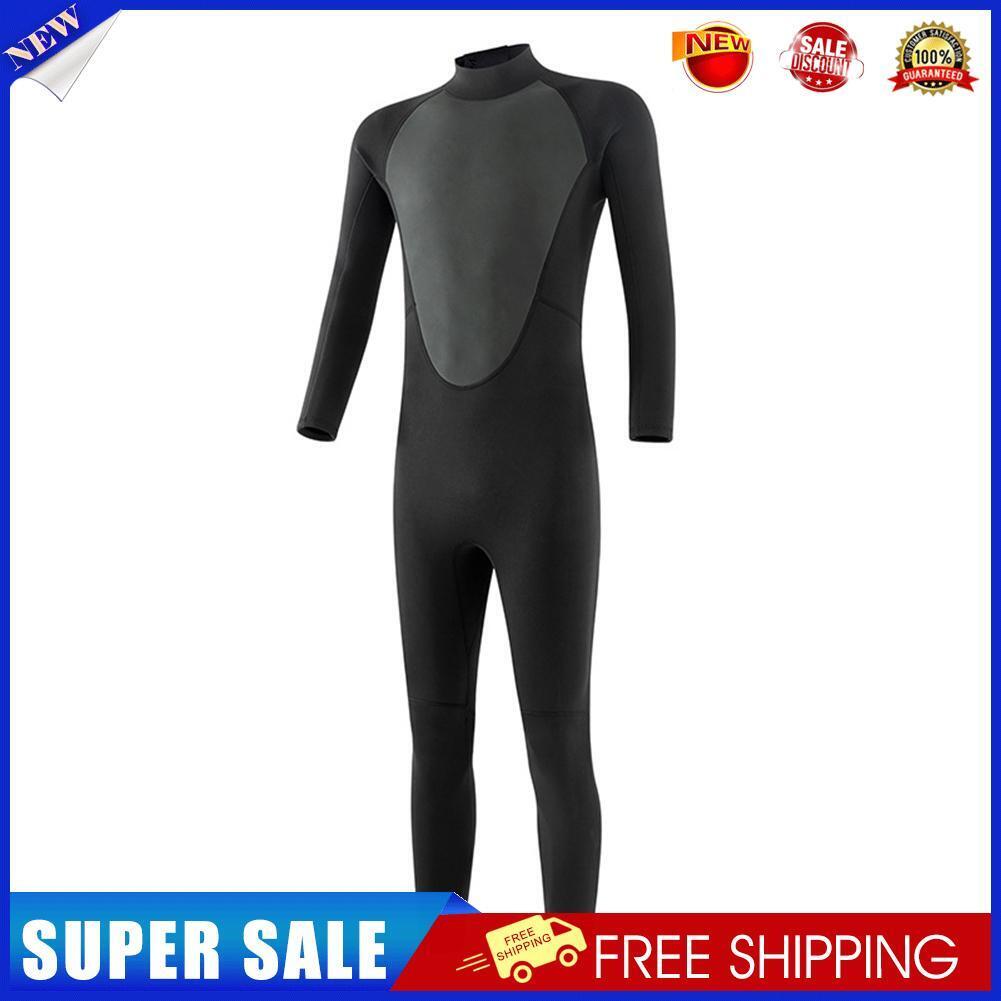 Full Bodysuit Wetsuit Warm Swimming Surfing Snorkeling Diving Suit (M)