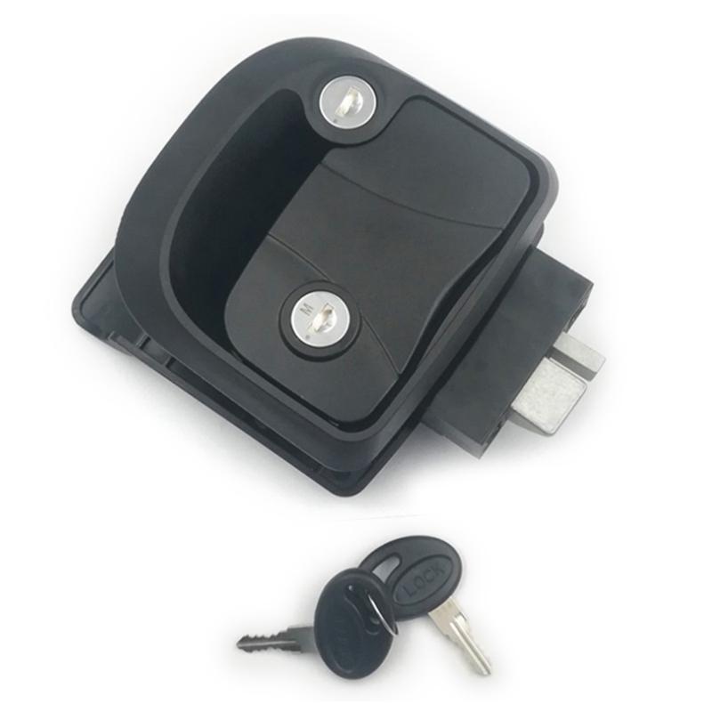 RV Camper Door Lock Zinc Alloy Door Lock Inside Outside Double Open Door Lock