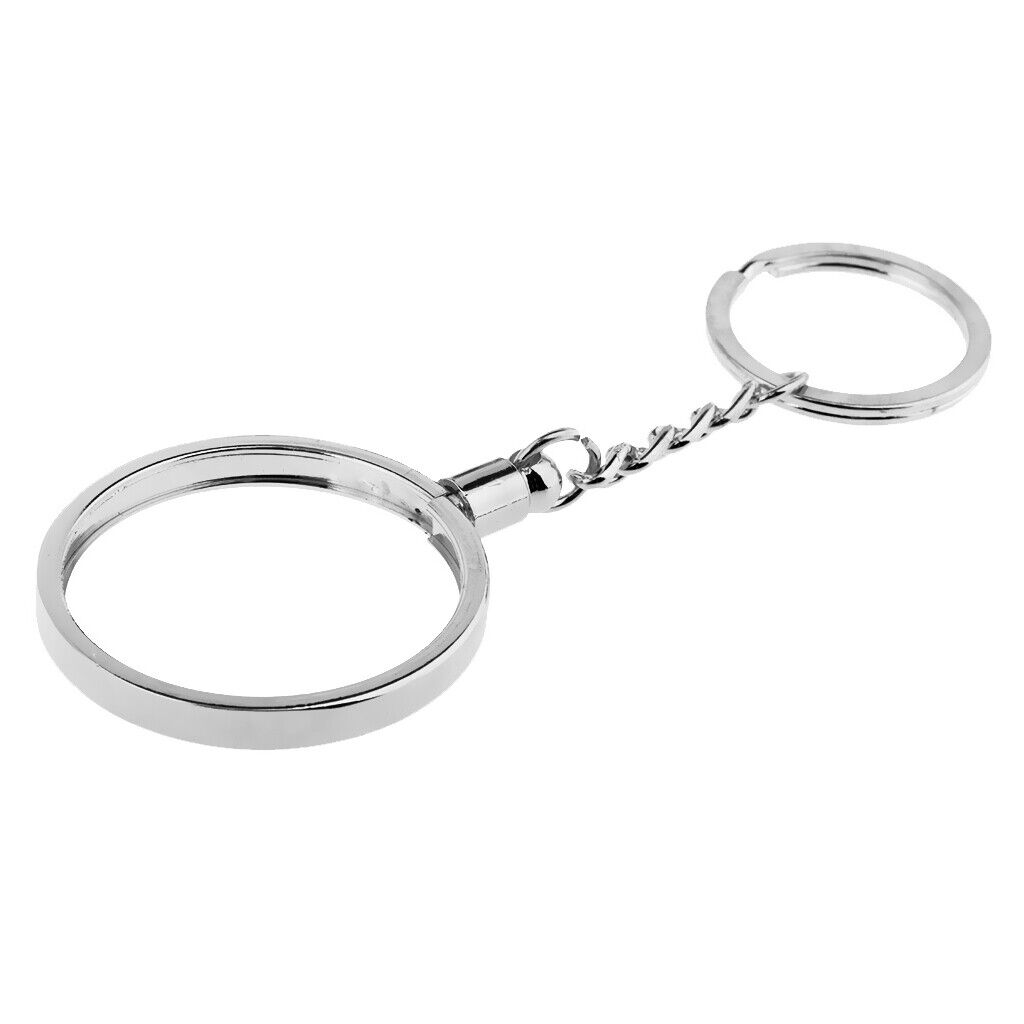 2Pc   Keyring Holder Key Chain  Men  Creative Pendant 40mm