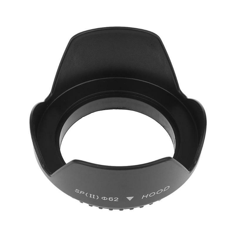 62mm Screwed Flower Petal Sunshade Lens Hood For Nikon Sony DSLR Camera