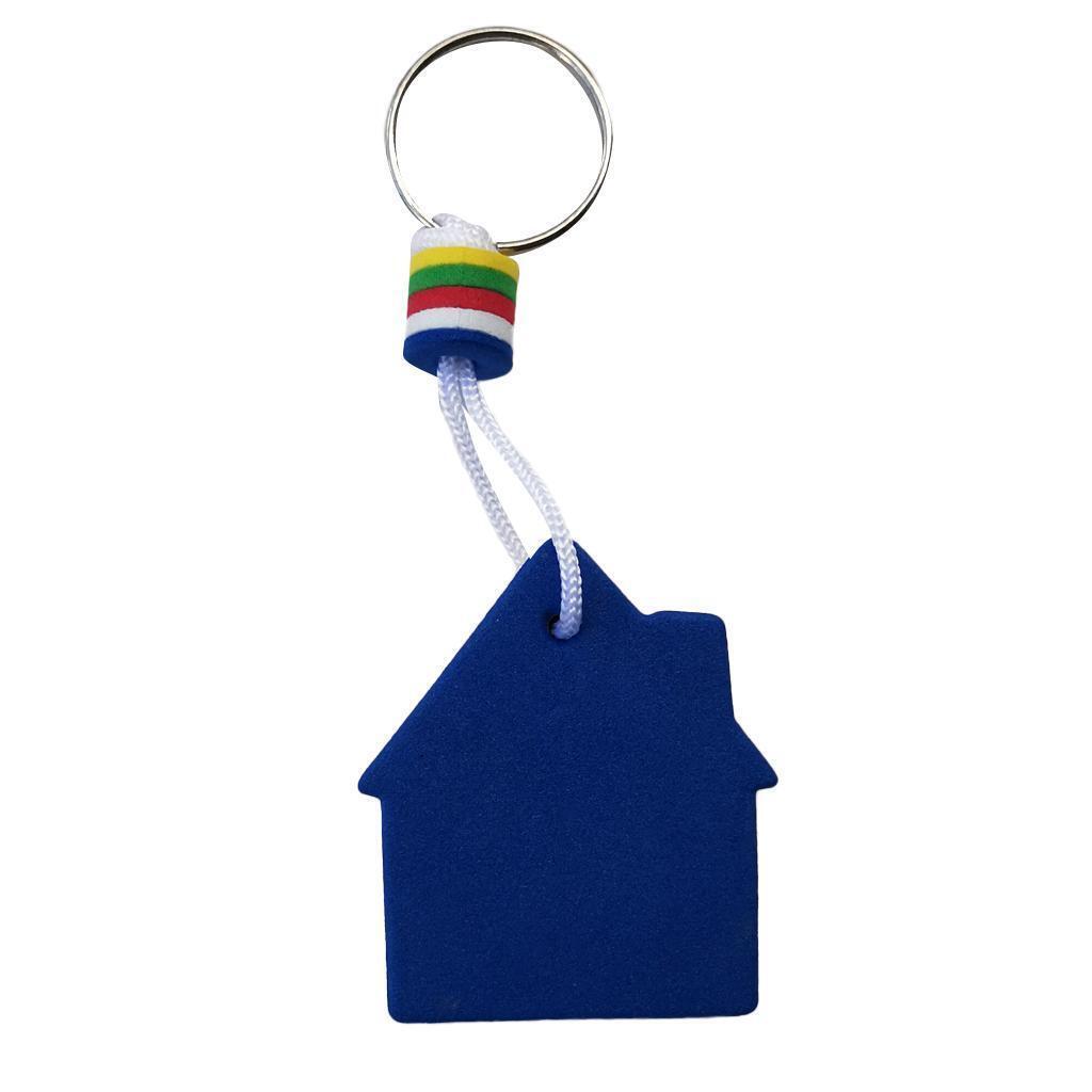 Car & House Shape Safety Floating Keyring for Boating Yachting Sailing Swim