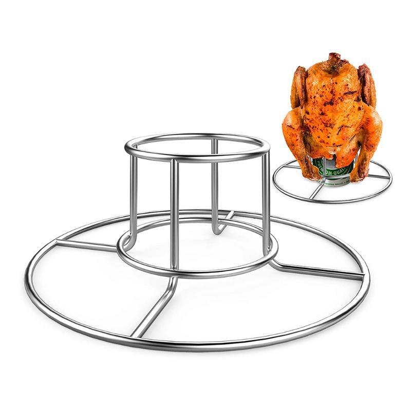 Barbecue Chicken Holder Frame for Grill Rack & Smoker Household Cooking Supply