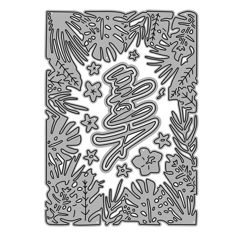 Flower Embossing Die Cut Stencil for DIY Scrapbooking Album Decorative Card