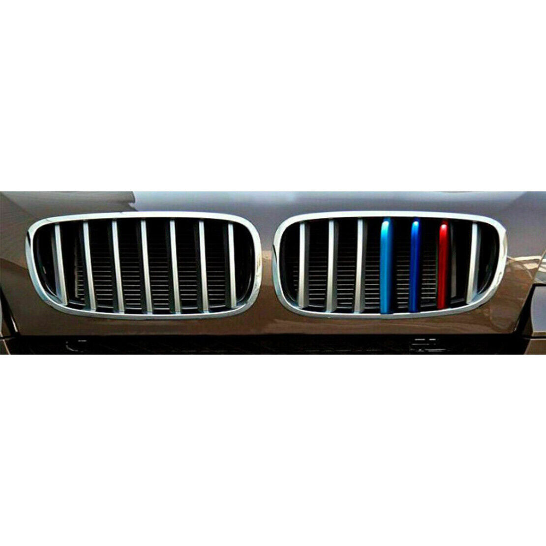 3Pcs 3 Color Front Kidney Grille Cover Fit For BMW X5 E70 2008-2013 X6 E71 08-11