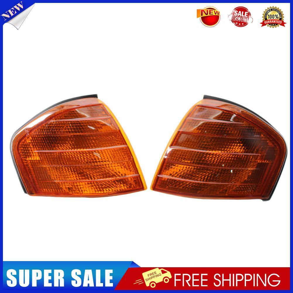 1 Pair Car Front Turn Signal Light for Mercedes Benz Class C Replace Lamp