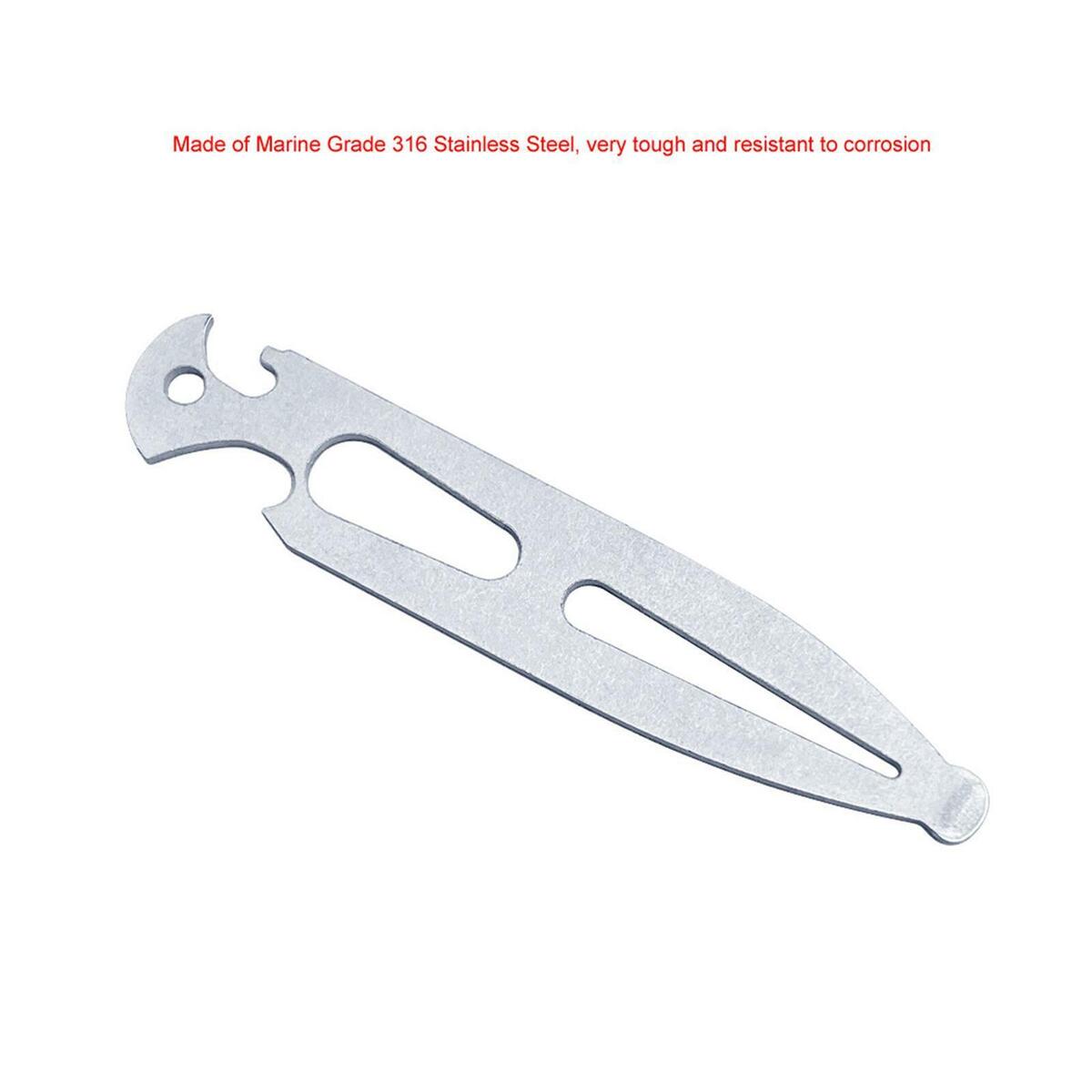 Shackle Key with Bottle Opener Emergency Tool Kit Universal for Marine