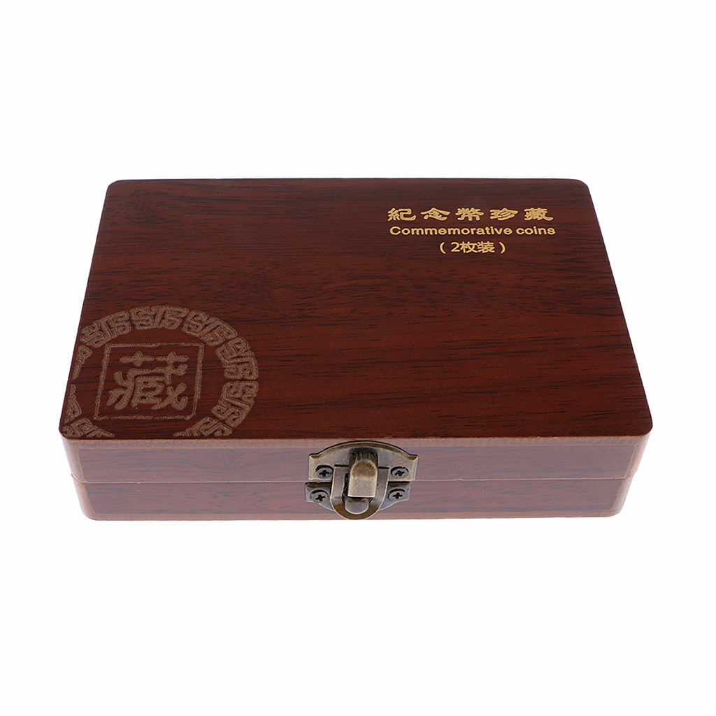 Wooden  Box Storage W/  Holder 40mm Sized Collection