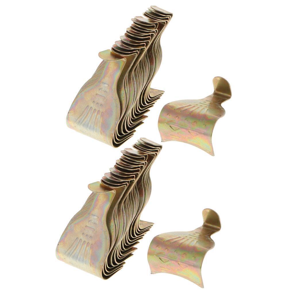 40 Pack Hanger Oil Painting Picture Frame Hook Hanging 1.3x2.4 Inches