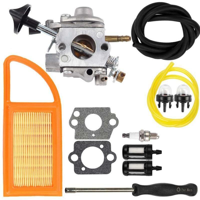 Carburetor Air Filter Fuel Carb Repower Kit for BR500 BR550 BR600 Backpack