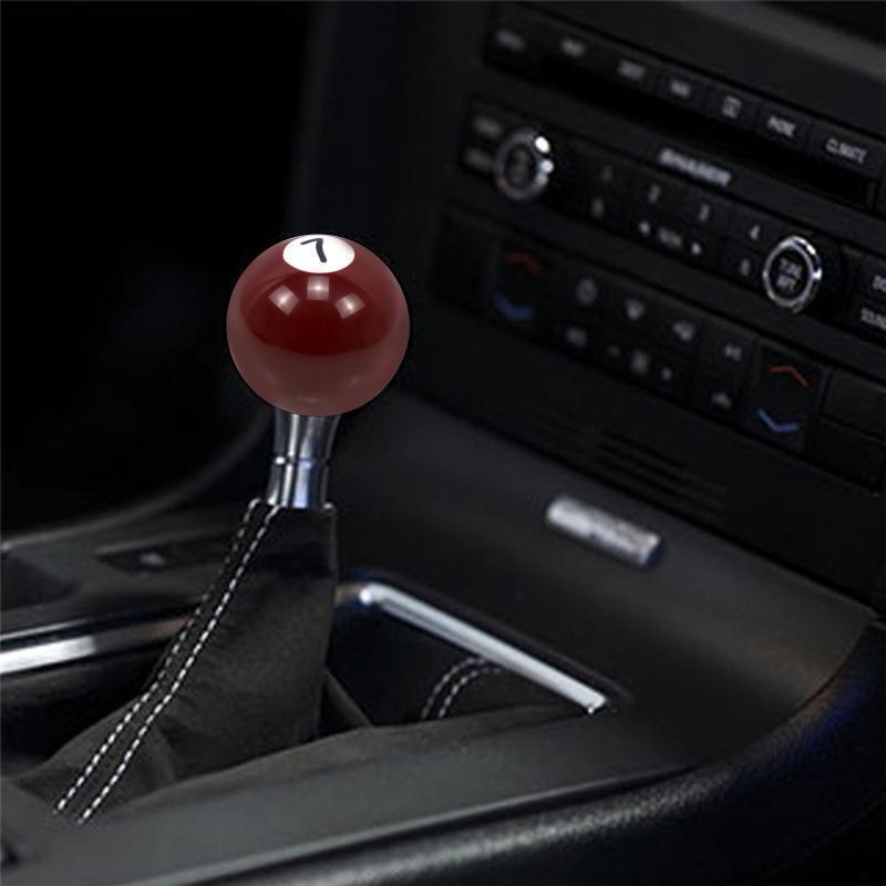 Manual Stick Gear Shift Knob Transmission Gearstick Ball Shape for Universal Car