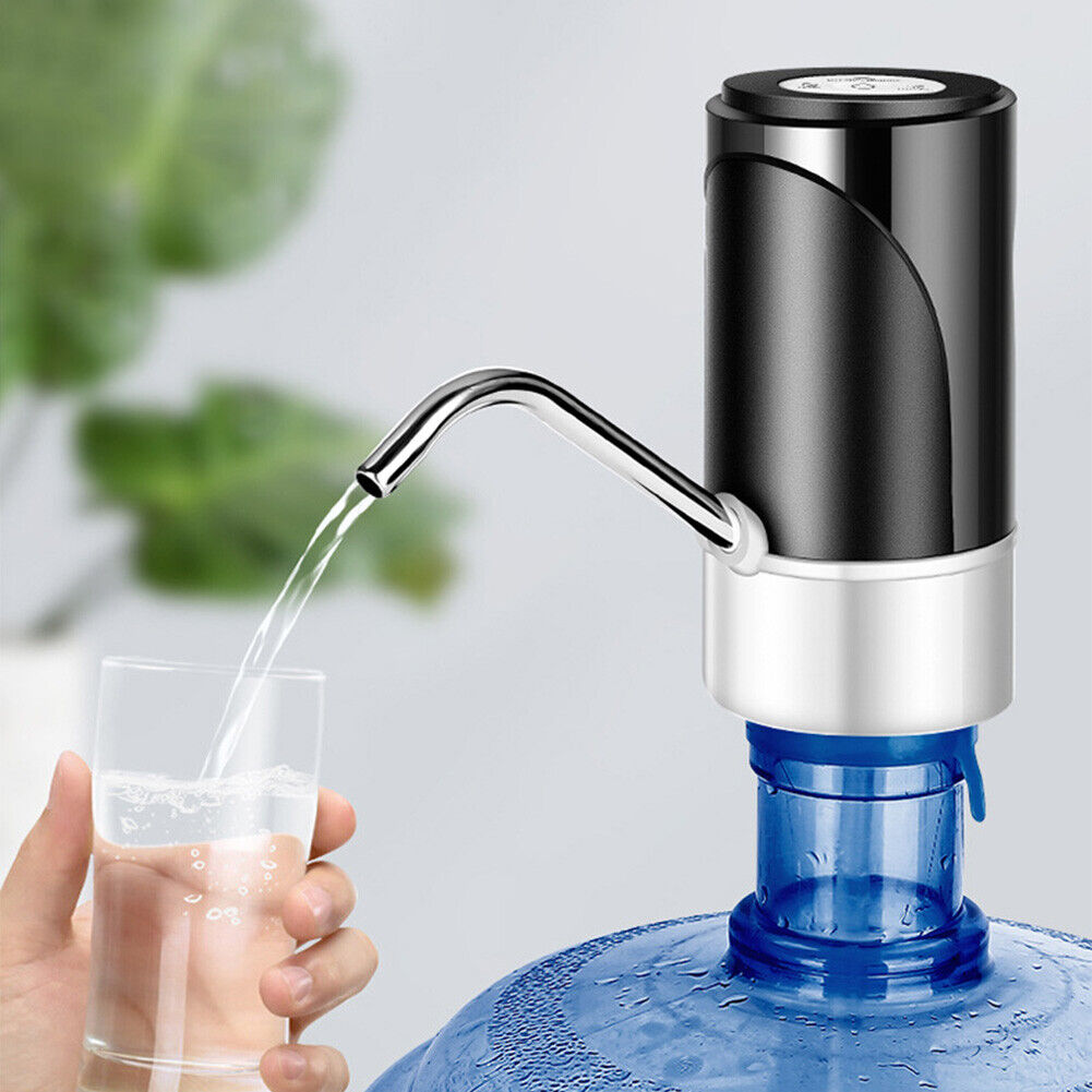 Barrelled Water Automatic Pumper Water Pump Smart Water Dispenser (Black)