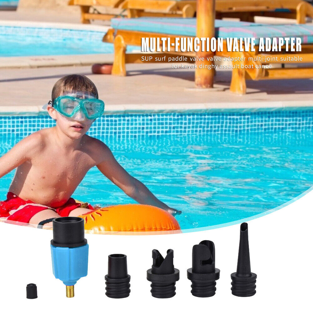 Rowing Boat Valve Adapter Paddle Board Canoe Kayak Air Valve Pump Converter