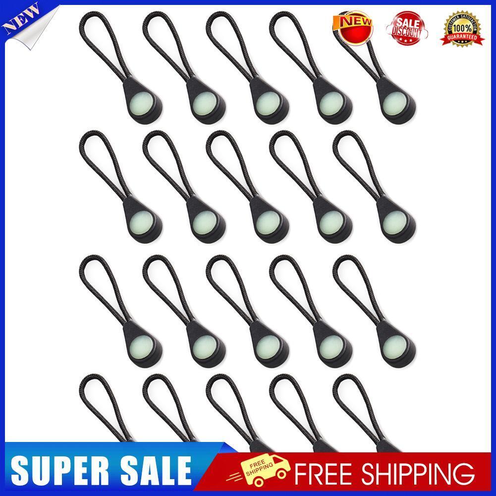 Outdoor Camping Hiking Backpack Anti-lost Luminous Zipper Pull (20pcs)