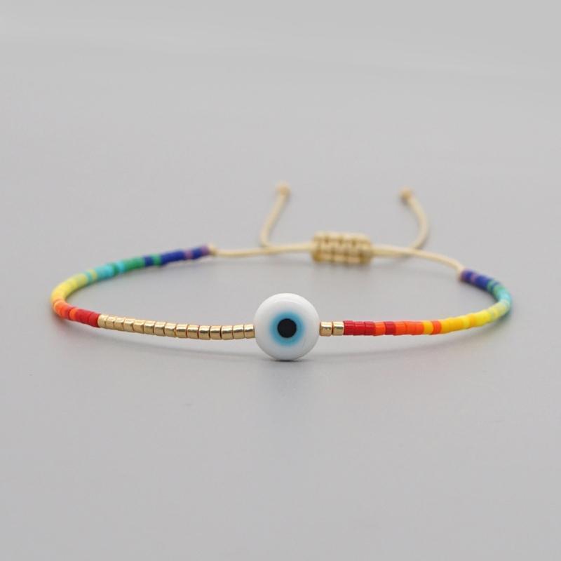 Turkish Evil Eye Bracelet Hawaii Beach Bracelet Jewelry Suitable for Ladies Girl