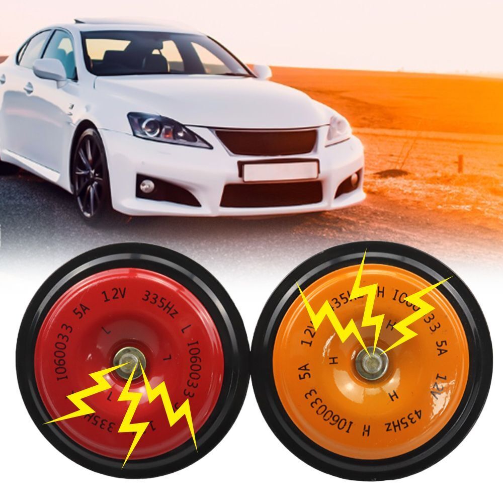 Chrome 12V Super Loud Loud Car Horn Speaker Car Air Horn Motorcycle Truck