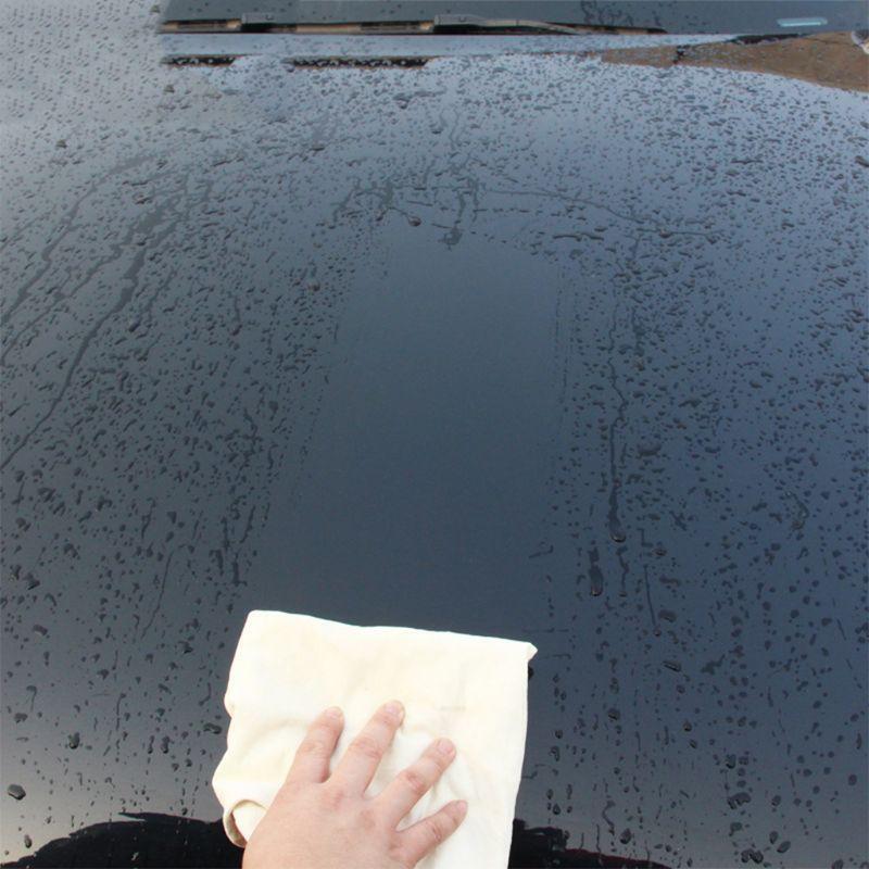 Natural Shammy Chamois Leather Car Cleaning Towel Drying Washing Cloth 60*90cm