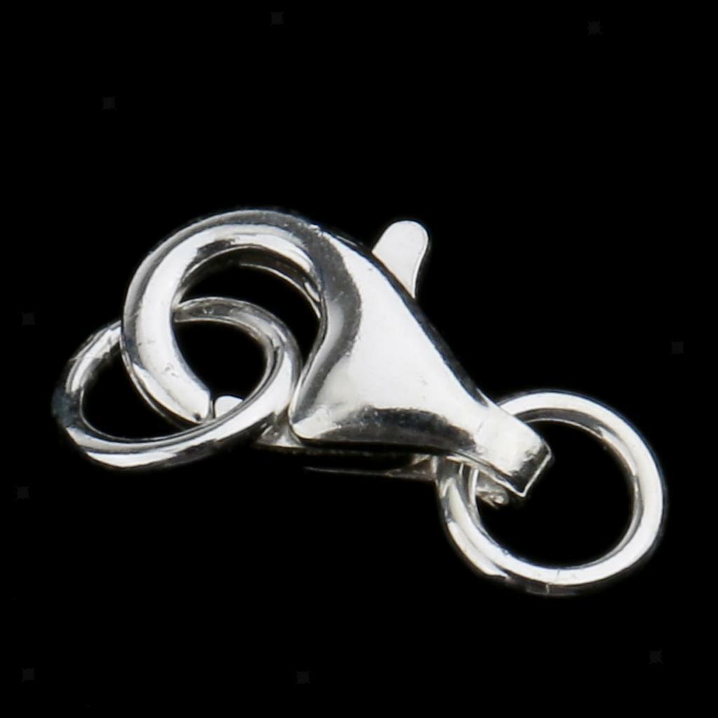 5  925 Sterling   Clasp for DIY Jewelry Making 11mm