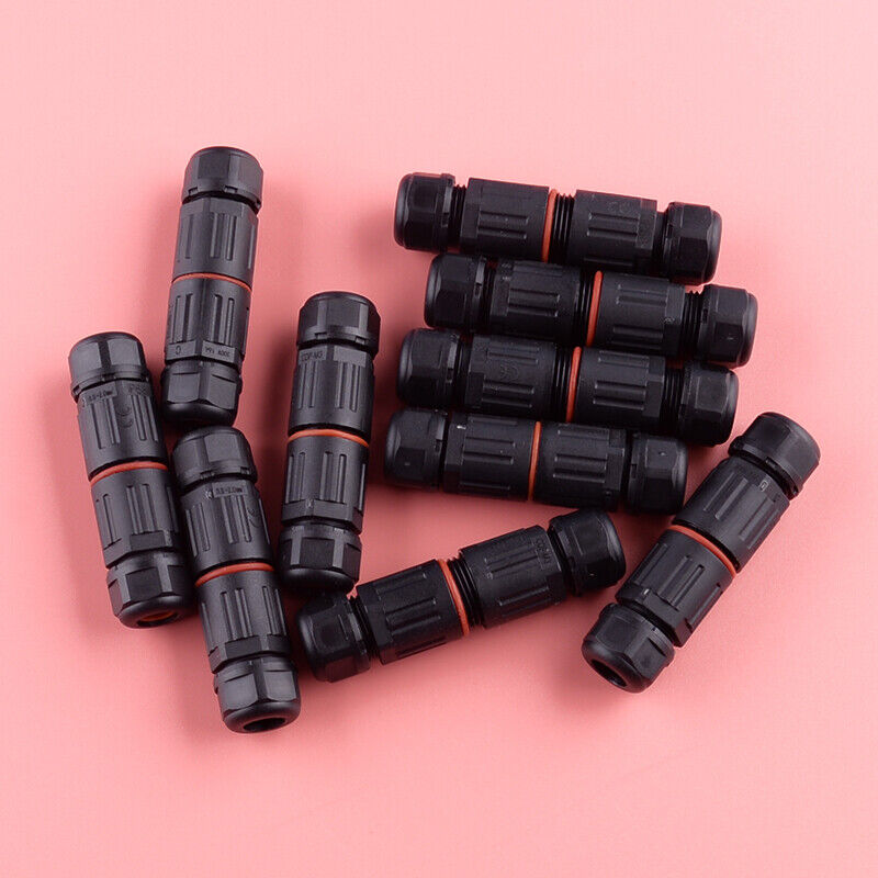 10pcs Waterproof Junction Box Case Outdoor Electrical Cable Wire Connectors IP68