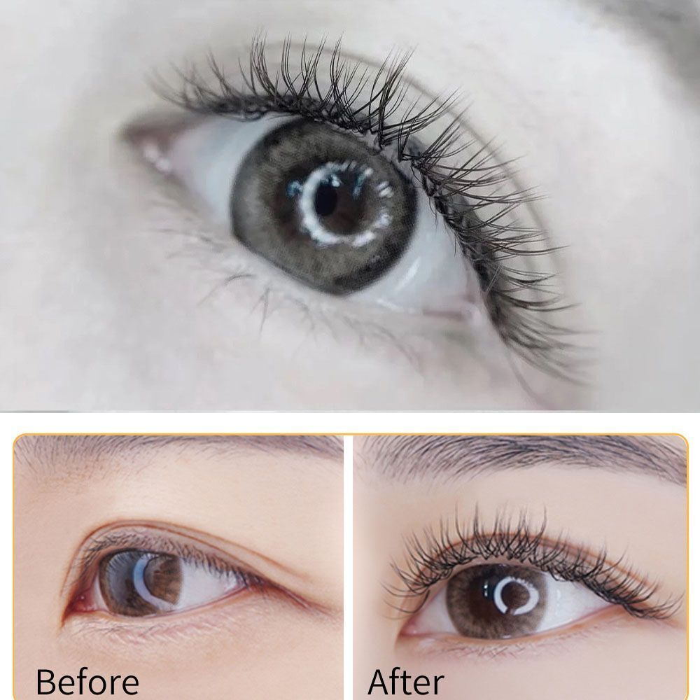 Handmade Natural Soft Thick YY Type Eye Lashes Extension False Eyelashes Black