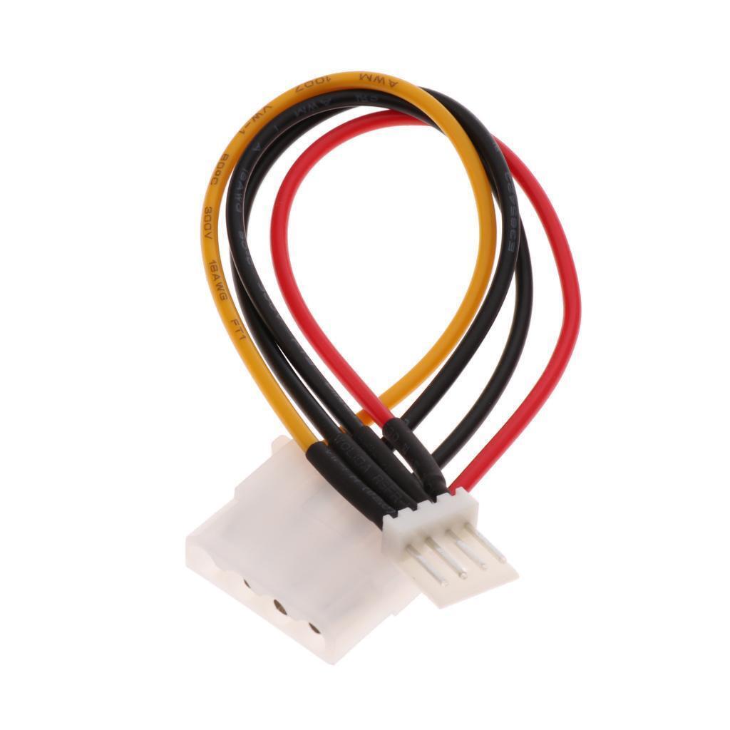 Power Converter Adapter Cable 4 pin Plug to 4 pin Female Connector Cord