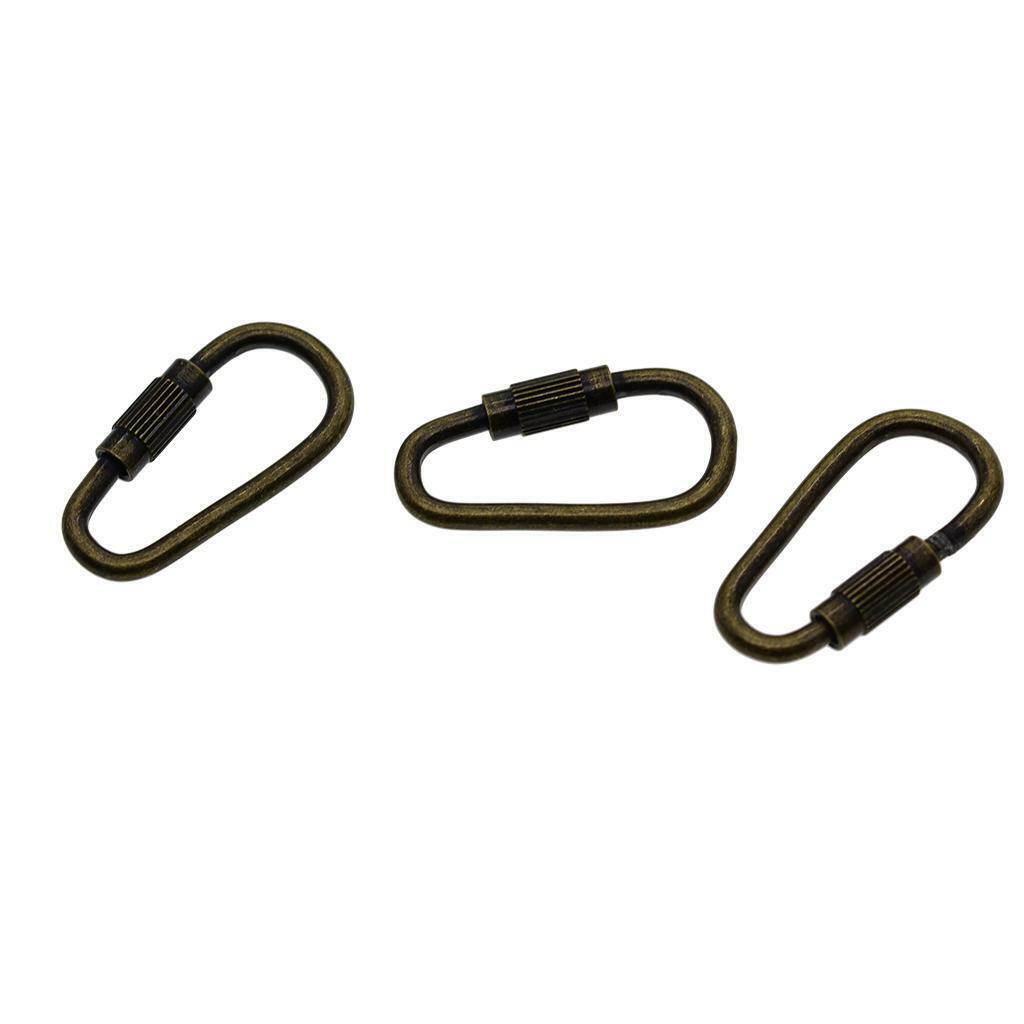 50x -functional Screw  Carabiner Clasp Key Chain  Key