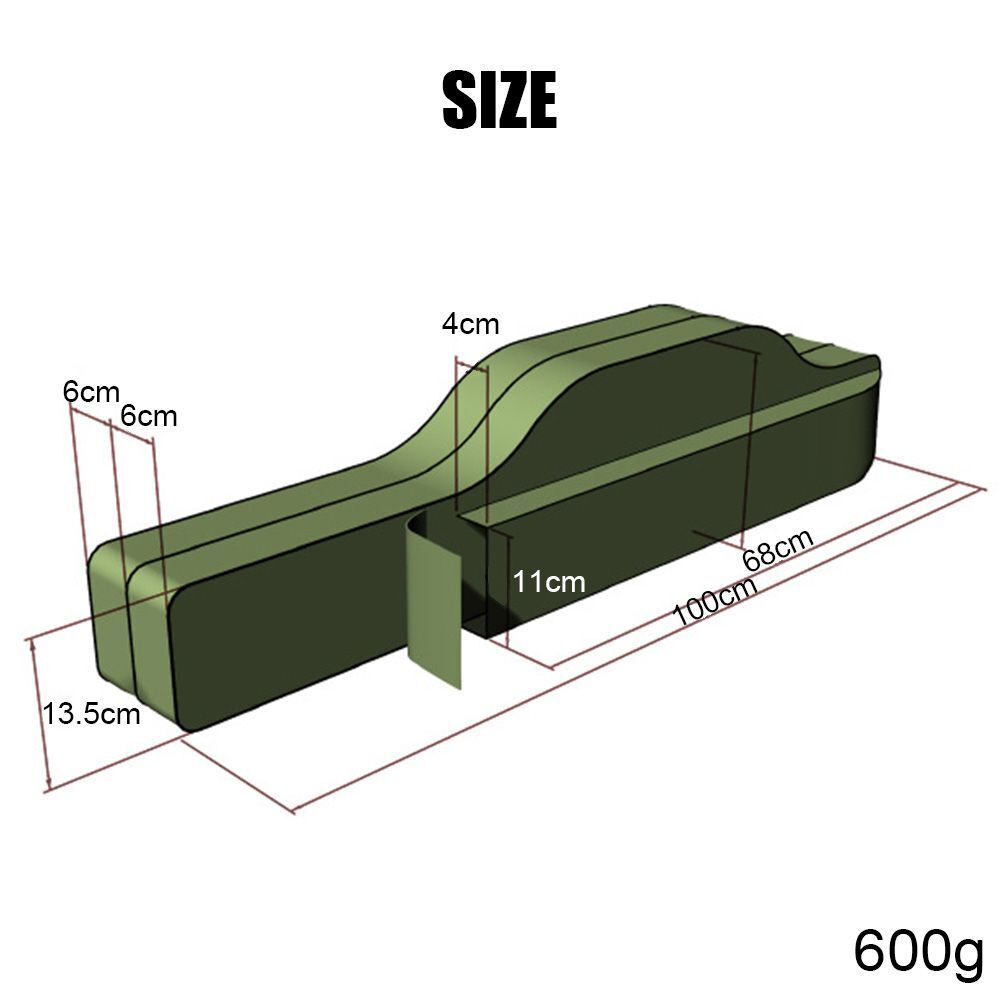 Military Hiking Fishing Rucksack Backpack Cylindrical Case Bag Fishing Gear Bag