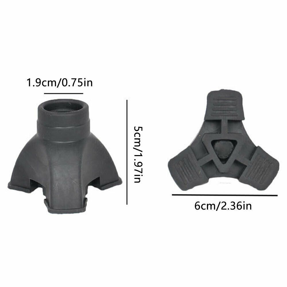 End Protector Walking Stick Pads Tripod Mat Anti-slip Mat Hiking Crutches Pads