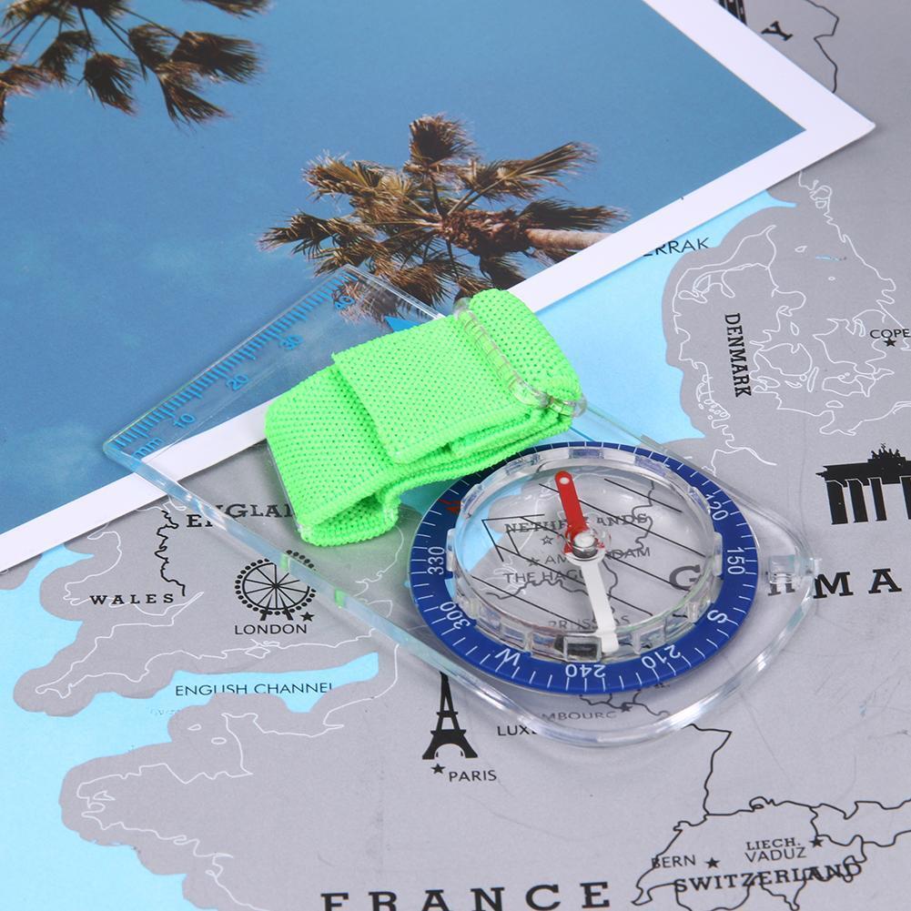 Professional Thumb Compass Map Scale for Elite Competition Orienteering