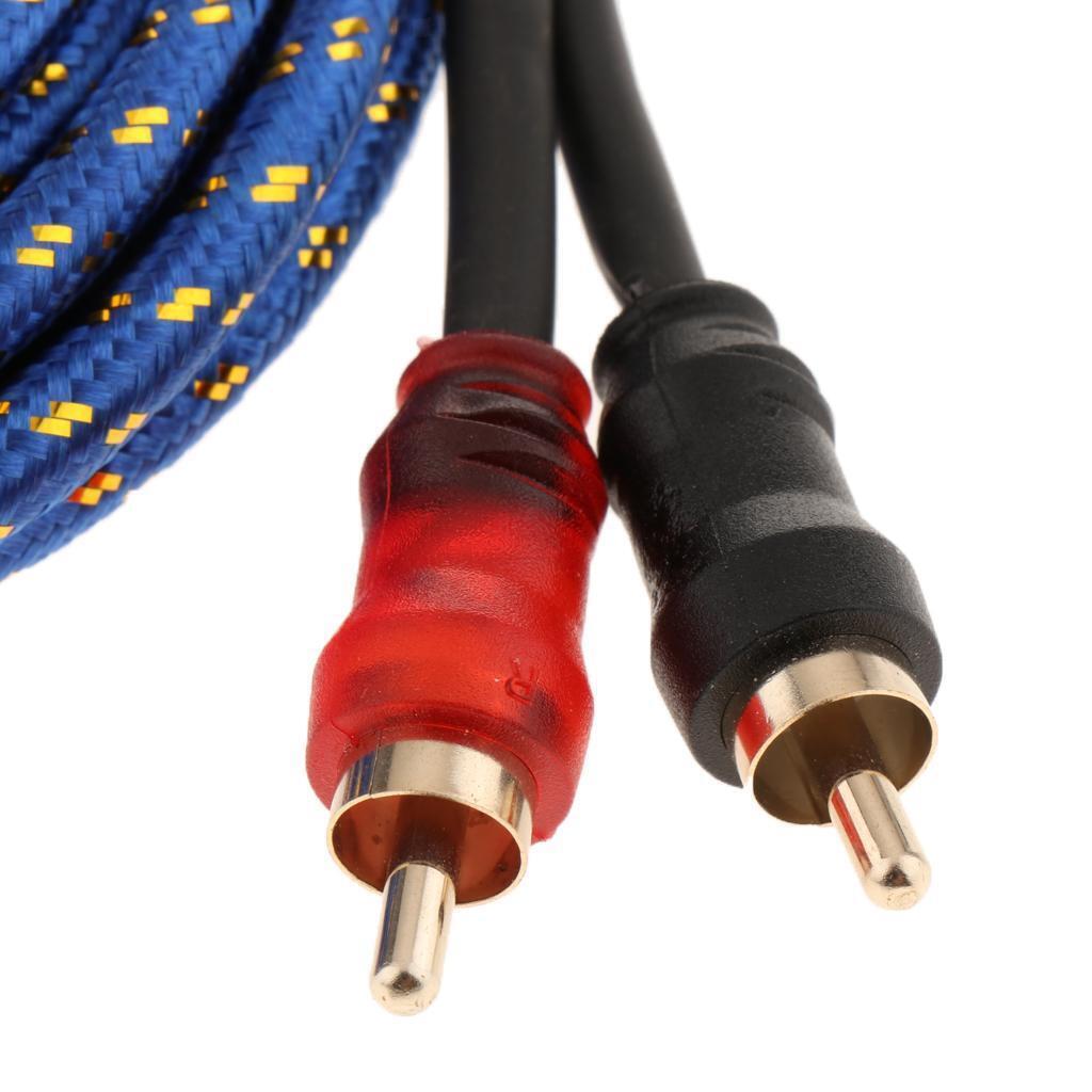 4 Gauge Amplifier Installation Wire Amp DIY Cable for Car Truck Audio, Blue