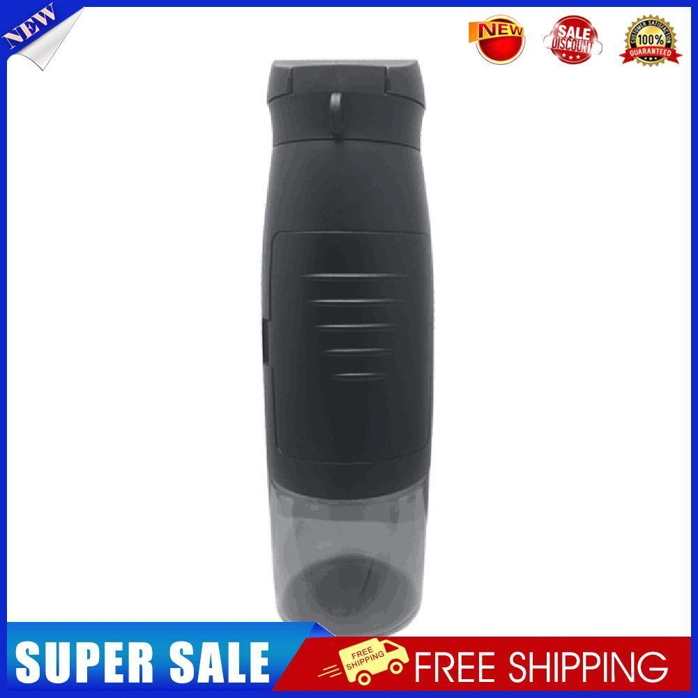 750ml Sports Water Bottle with Card Holder Drinking Outdoor Kettle (Black)