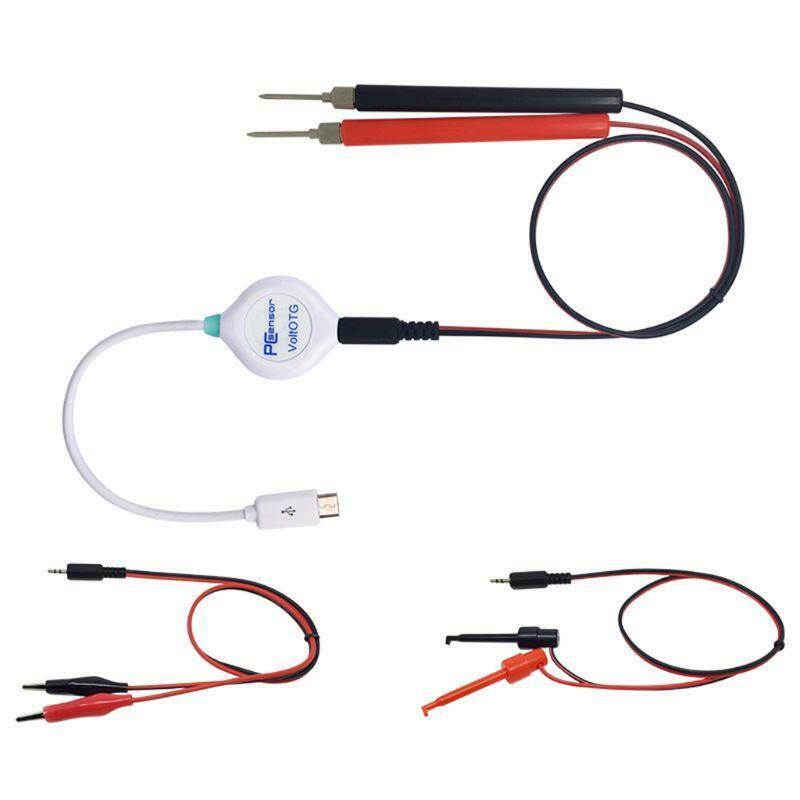 USB Voltmeter OTG Android Phone Voltage Tester -40~40V DC Data Save File VoltOTG