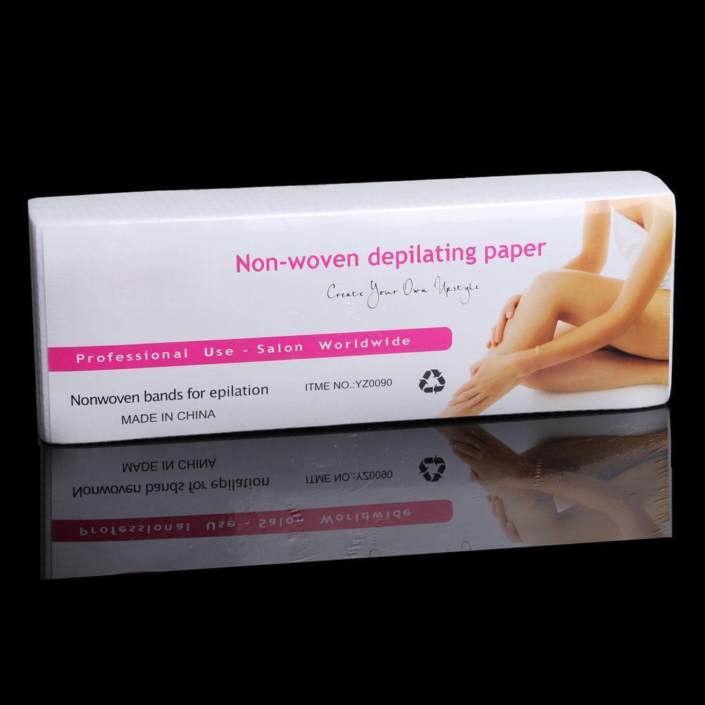 80pcs Hair Removal Remove Epilator Paper Waxing Depilatory Strip