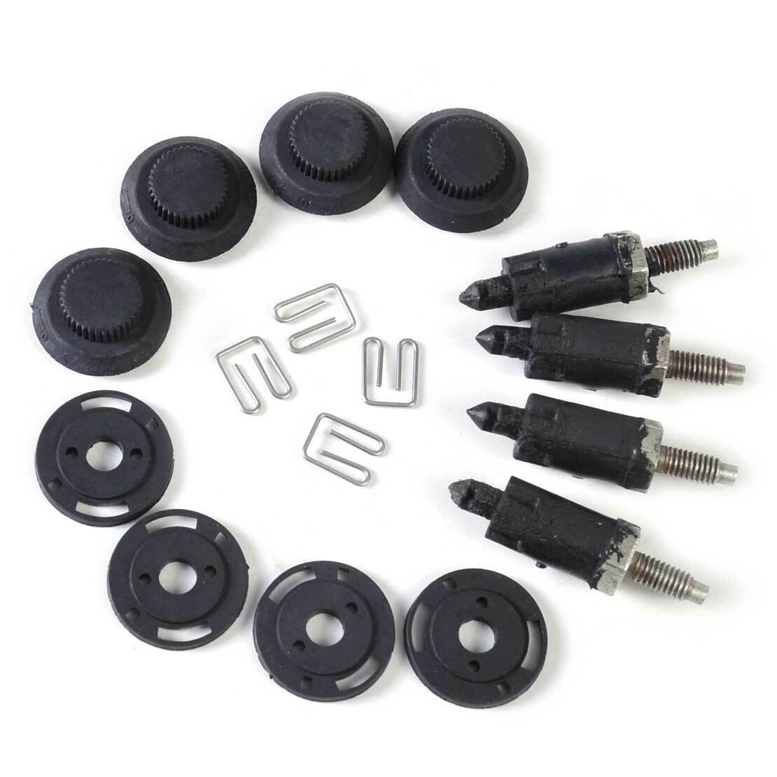 HDI Engine Cover Clip Bolt Bonnet Kit Fit for Peugeot 307 406 Citroen C4 Li