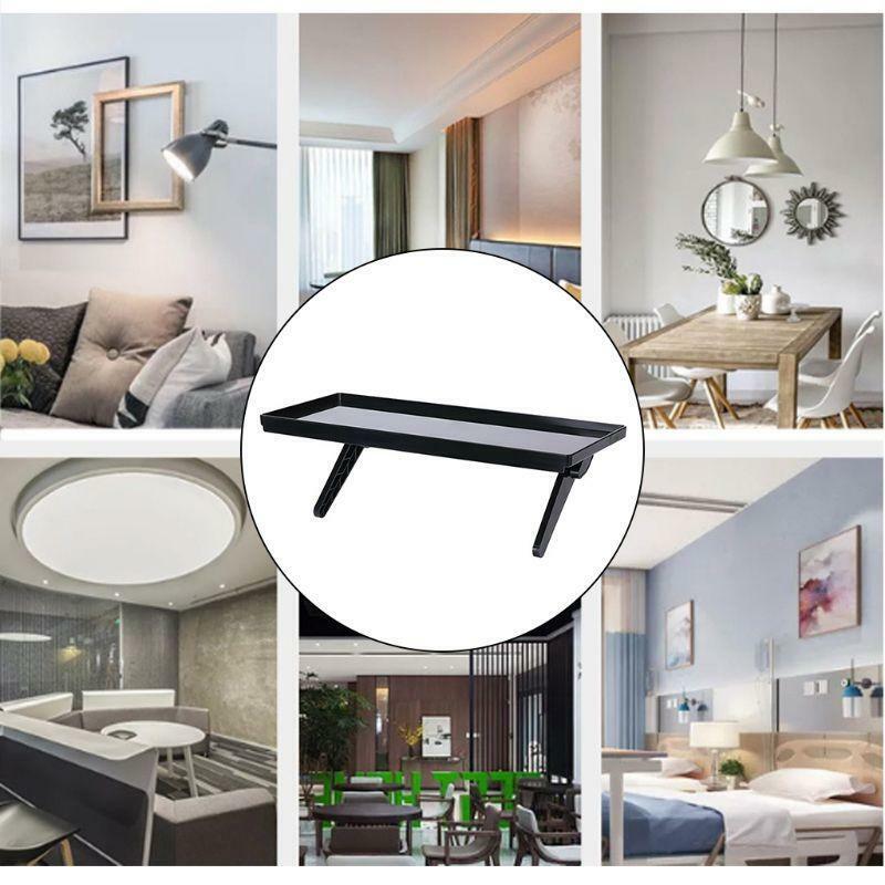 Adjustable Storage Rack TV Top Box Shelf Bracket Notebook Computer Screen Holder