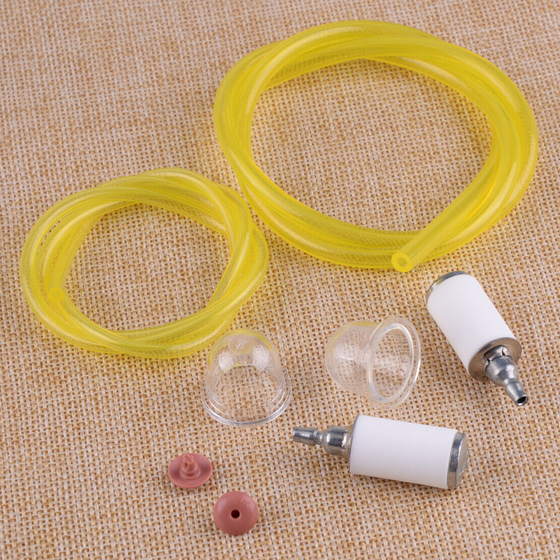 Primer Bulb Fuel Line Filter fit for Poulan Weed Eater Craftsman Weedeater Lid