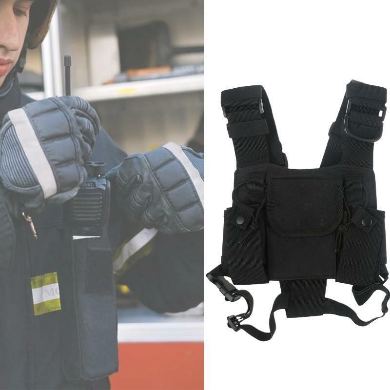 Universal  Radio Chest Harness Walkie Talkie Holster for Two Way Radio