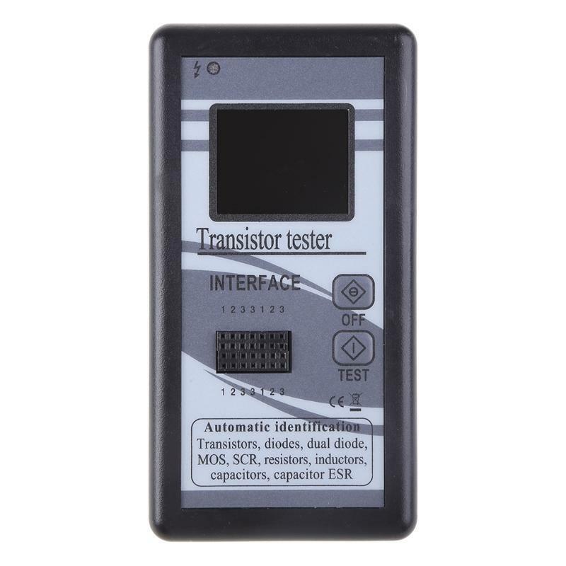 Transistor Tester Diode Resistor Inductance MOS ESR LCR Meter TFT Color Display