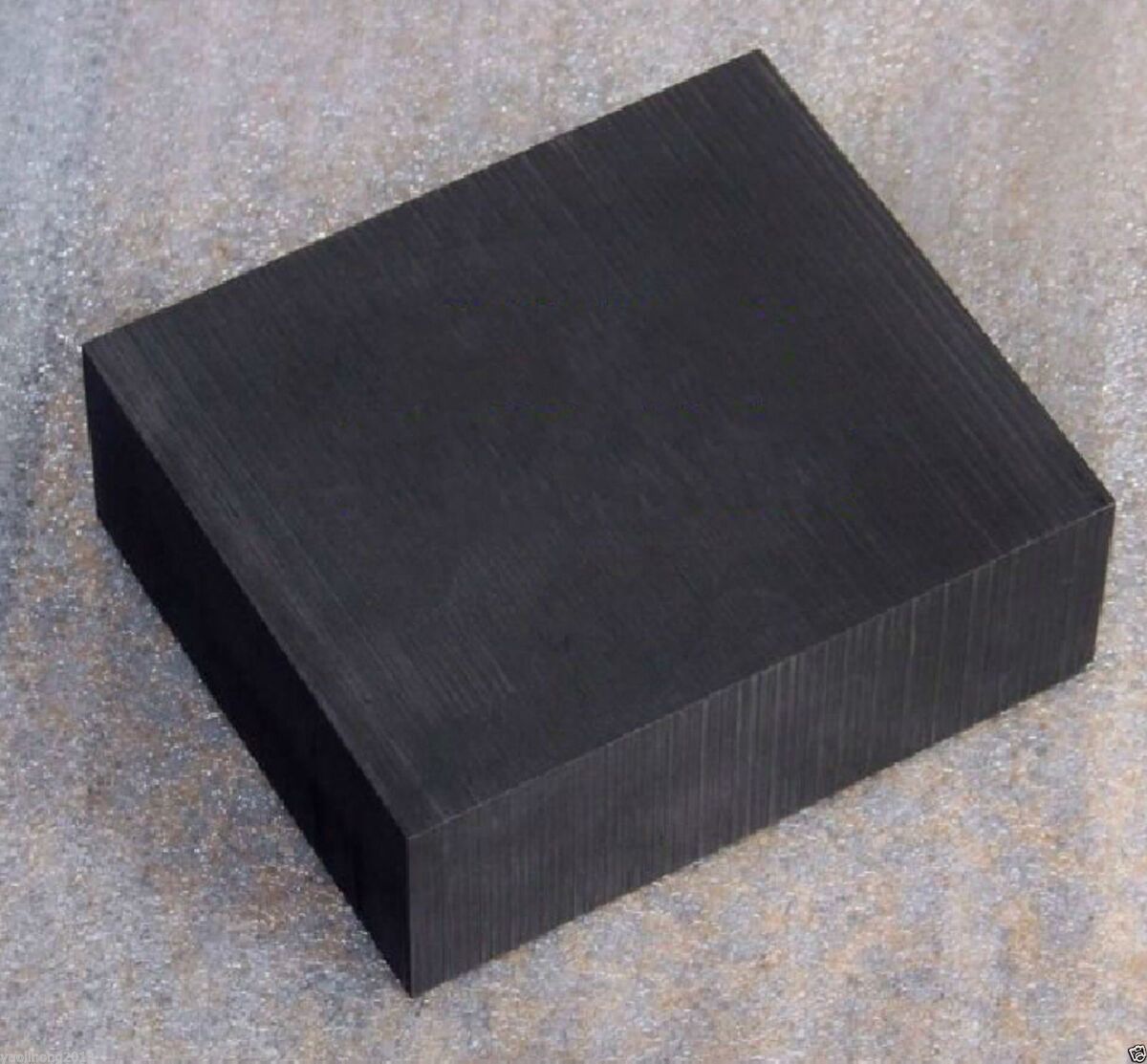 High Purity 99.9% Graphite Ingot Block 100x100x20mm for Smooth Surface