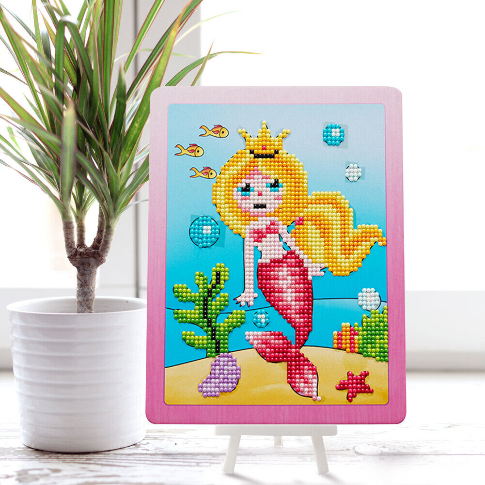 DIY Partial Round Drill Diamond Painting Cartoon Cardboard Drawing (SM014)