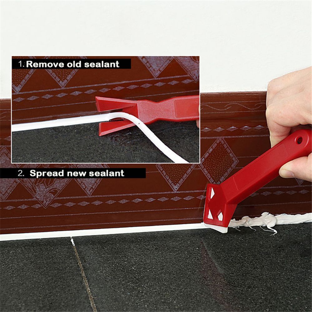 Sealant Grout Remover Spreader Spatula Glass Cement Scraper Caulking Finishing