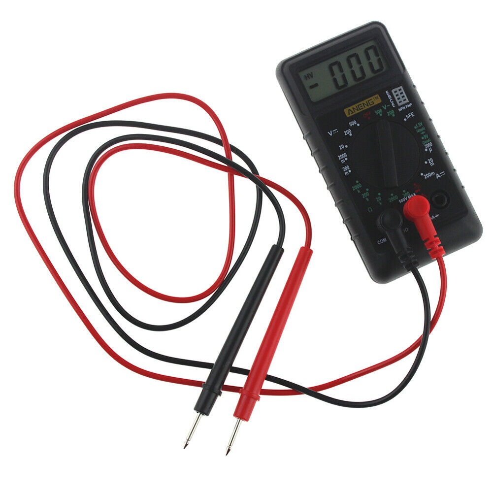 Mini Pocket DMM Digital Multi Meter OHM Test Voltmeter Ammeter with Buzzer